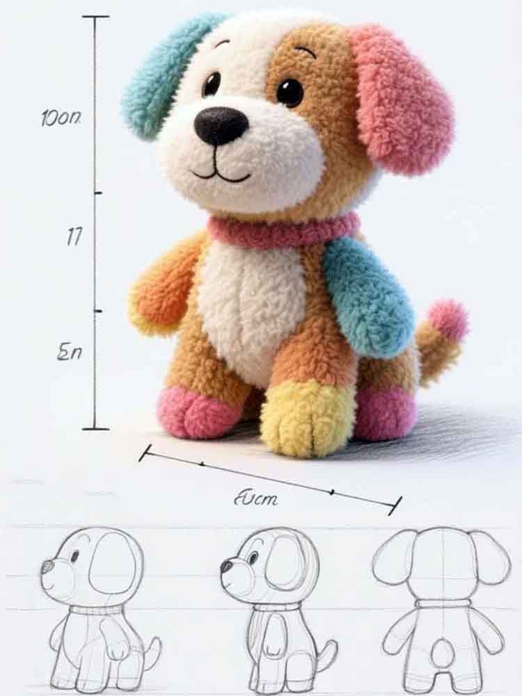 stuffed dog bulk