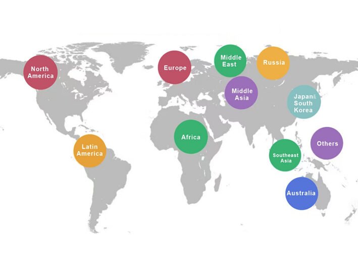 Global Shipping Coverage