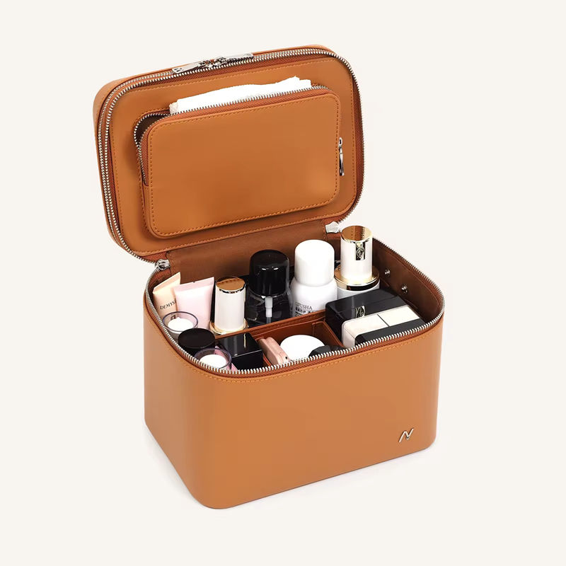 Leather Cosmetic Bag