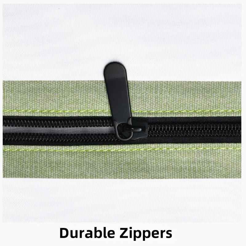 Tote Bag with Durable Zippers
