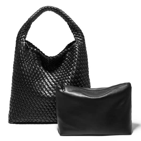 Woven PU Tote Bags