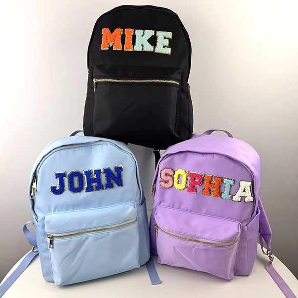 Monogrammed Backpack