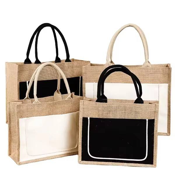 Jute tote bag