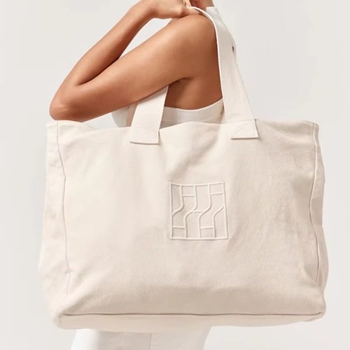 Embossed Logo Beach bag