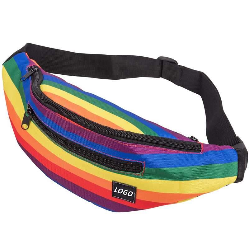 Streetwear Waist Bag Rainbow