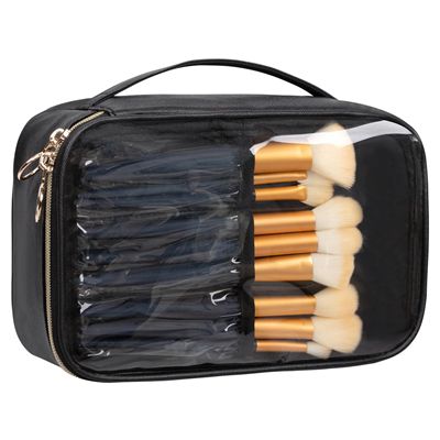 Custom Elastic Brush Holder makeup bag