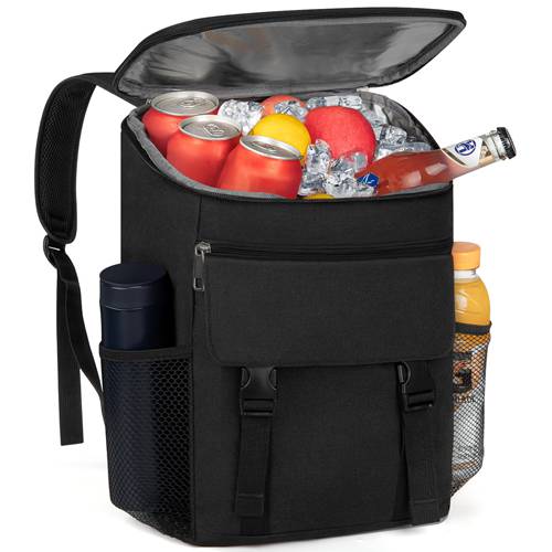 Mesh Side Panel Insulated Cooler Bag