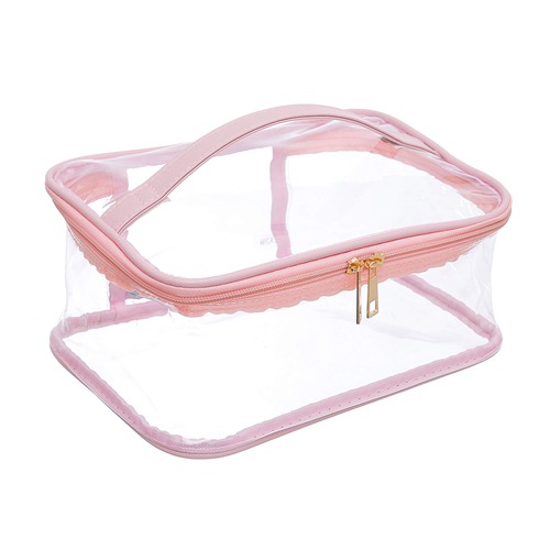 Clear PVC makeup bag