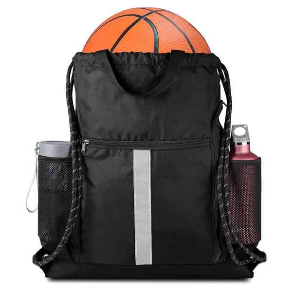 Sports Gym Drawstring Backpack Bag