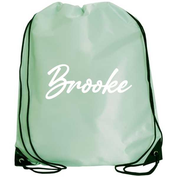 Satin Drawstring backpack