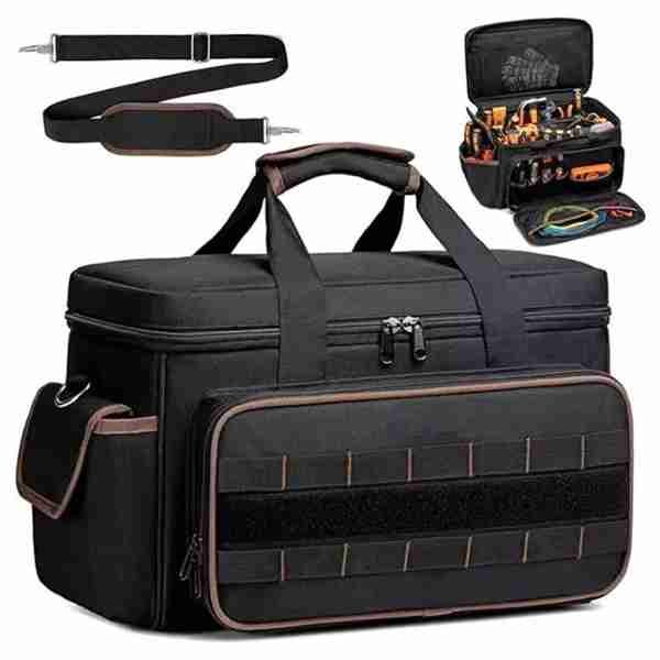 Custom Large capacity Canvas Tool Bag