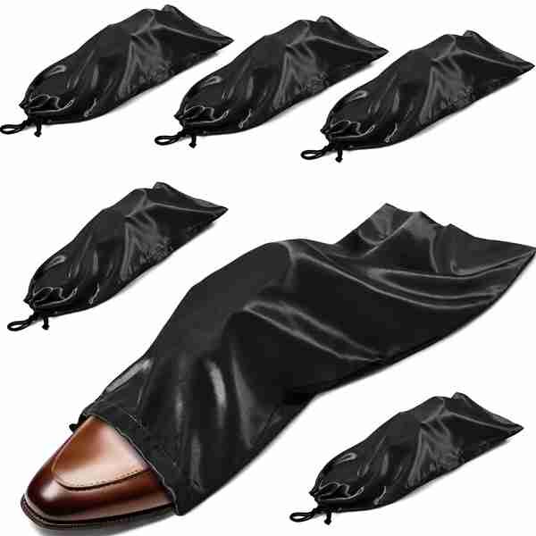 Custom Satin Drawstring Shoe Bag