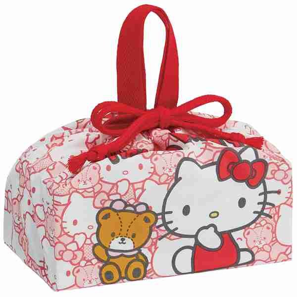 Tissue box hello Kitty Drawstring Bag