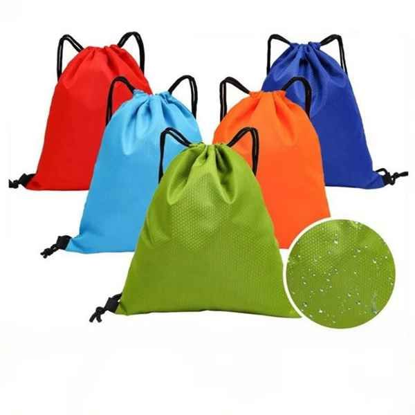 Polyester drawstring bag