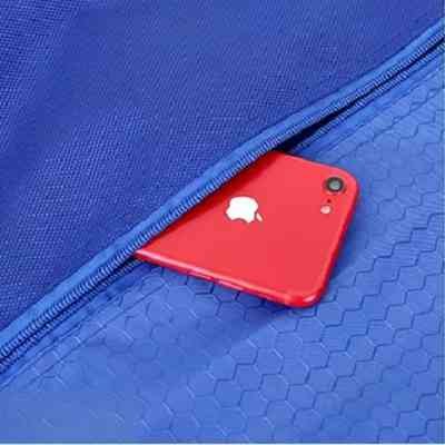 Drawstring Bag With Front Zipper Bag