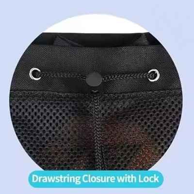 Drawstring Closure with Lock