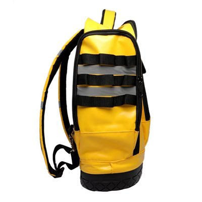 Tool Bag with Side Reflective Strip Adjustable Compartments