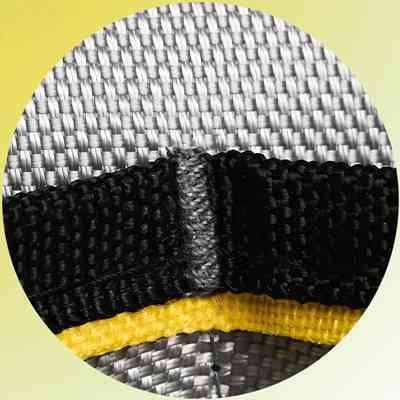 Stitches reinforced Corners multiple times Tool Bag