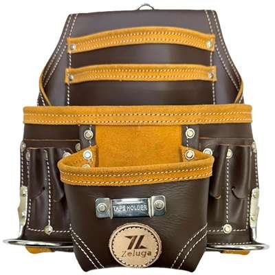 Metal Plate Logo Tool bag Coffee