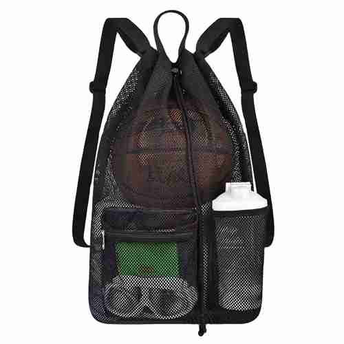 Mesh Fabric Drawstring bag