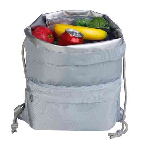 Custom Beach Insulated Drawstring Bag