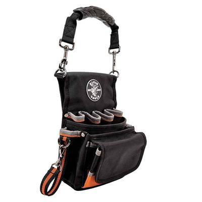 Tradesman Pro tool Pouch with Electrical Tape Thong Reinforced Bottom 9 Pockets