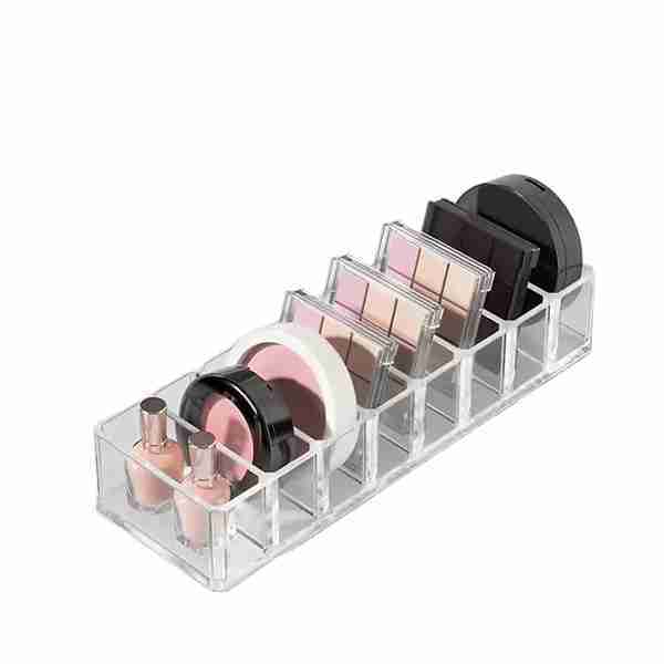 Custom Clear Makeup Train Case