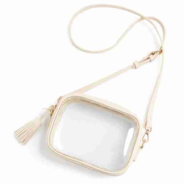 Custom PVC Small Clear Crossbody Bag