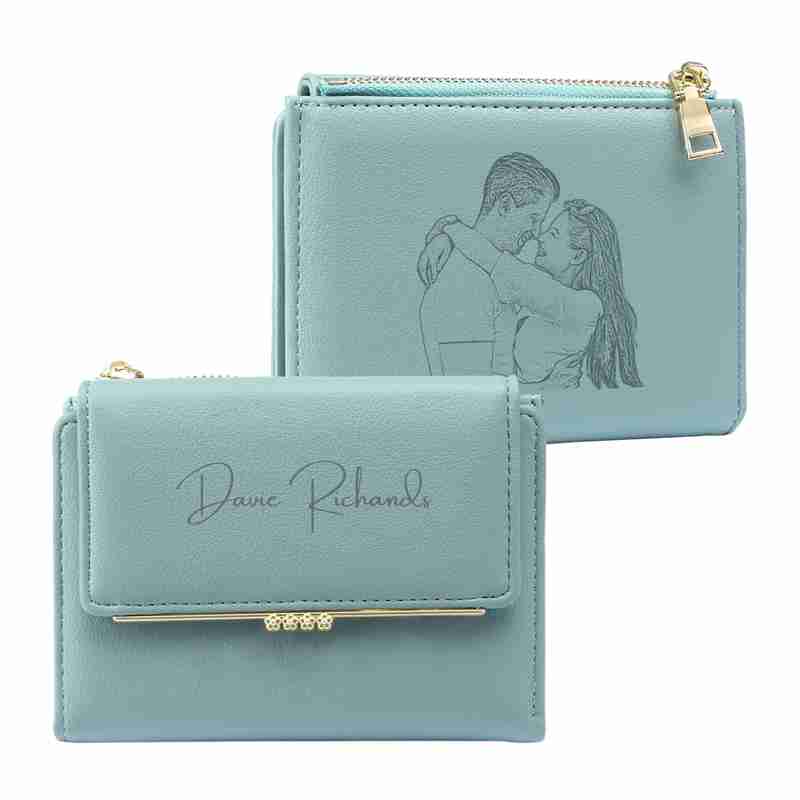 Custom Picture Leather Women's Wallet