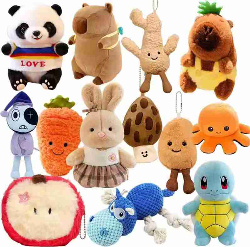 Plush Keychains and Bag Charms