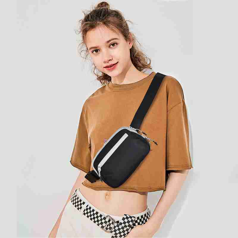 00 Waist Bag Bigao101 BKGY 5